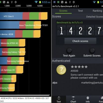 Samsung Galaxy S4, телефон с две сим карти реплика, четири-ядрен, Andrоid 4.2 9